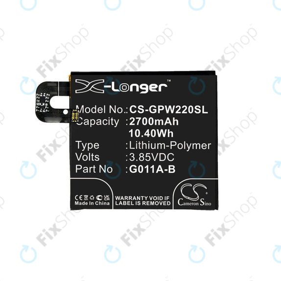 Google Pixel 2 G011A - Akkumulátor G011A-B 2700mAh HQ