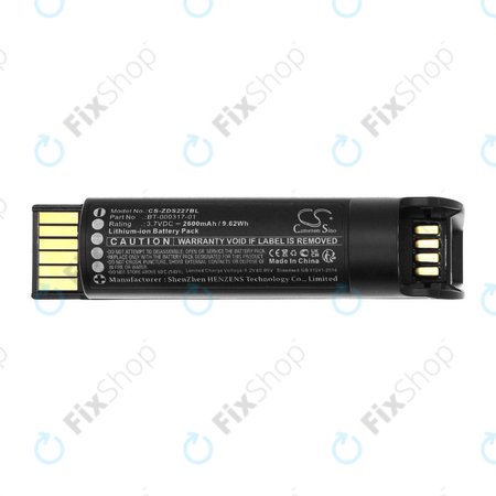Akkumulátor Zebra CR2278, DS22, 2600mAh, Li-Ion, 3.7V, BT-000317-01, HQ
