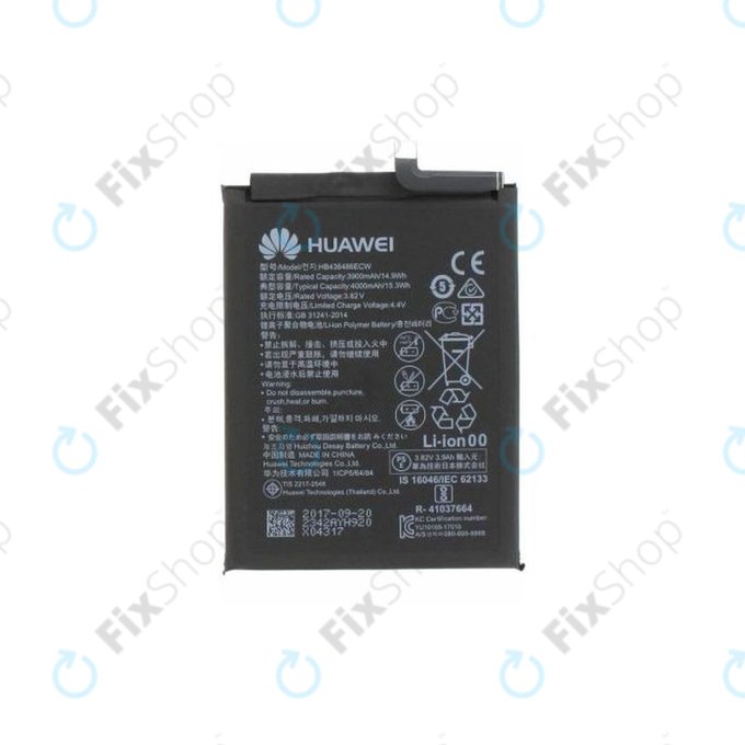 Huawei Mate 10 Pro BLA-L29, P20 Pro, Mate 10, View 20, Mate 20, Honor 20 Pro - Akkumulátor HB436486ECW 4000mAh - 24022342, 24022827 Genuine Service Pack