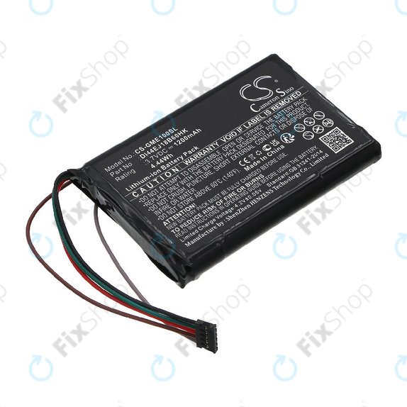 Akkumulátor Garmin Edge 1000, Explore, 1200mAh, Li-ion, 3.7V, DI44EJ18B60HK, HQ