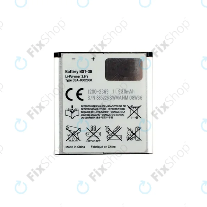 Sony Ericsson C902 - Akkumulátor 930mAh