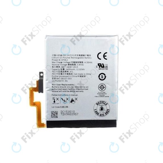 Blackberry Passport - Akkumulátor BAT-58107-003 3400mAh
