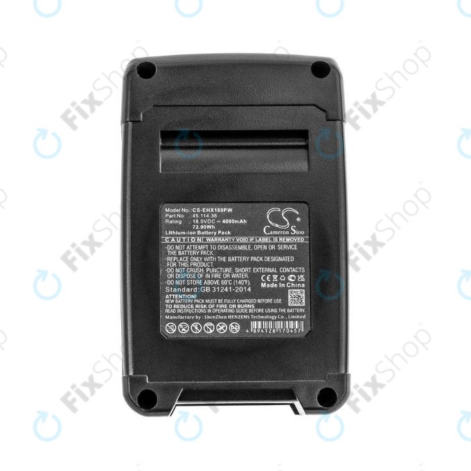 Einhell 18V - Akkumulátor 45.114.36 Li-Ion 18.0V 4000mAH HQ