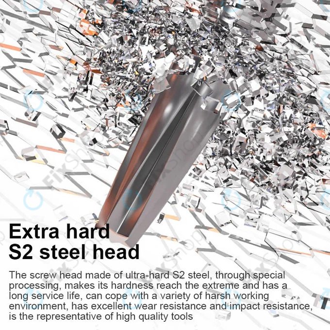 Mechanic KING KONG+ - Torx, Tri-point, Cross csavarhúzó készlet - 6db