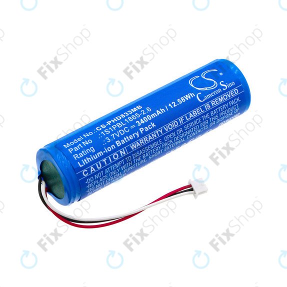 Akkumulátor Philips Avent SCD833, Avent SCD835, Avent SCD841, Avent SCD831, 3400mAh, Li-ion, 3.7V, 1S1PBL1865-2.6, HQ