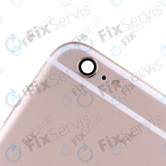 Apple iPhone 6S Plus - Hátsó Ház Apró Alkatrészekkel (Gold)