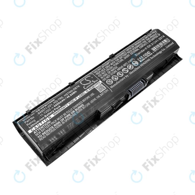 Akkumulátor HP 17, Omen 17, Pavilion 17, 4400mAh, Li-Ion, 11.1V, 849571-221, HQ