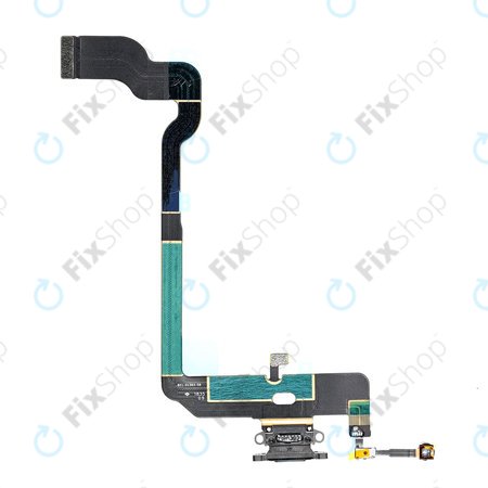 Apple iPhone XS - Töltő Csatlakozó + Flex Kábel (Space Gray)