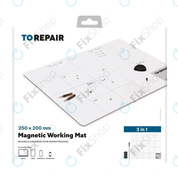 SBS - Mágneses alátét csavarokhoz és apró alkatrészekhez 3 az 1-ben