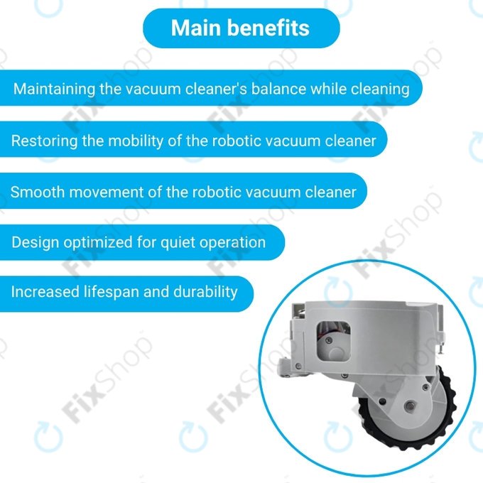 Xiaomi Mijia 1S - Kerék Motorral (Jobb) (Fehér)