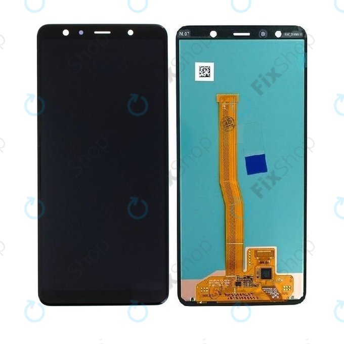 Samsung Galaxy A7 A750F (2018) - LCD Kijelző + Érintőüveg - GH96-12078A Genuine Service Pack
