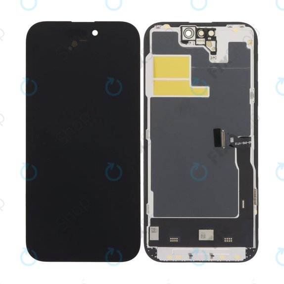 Kijelző Soft OLED iPhone 14 Pro, Érintőüveg kerettel, DIAGNOSTIC
