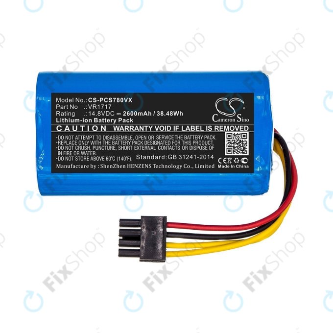 Proscenic Cocoa Smart 780T, 790T, Summer P1s, P2s - Akkumulátor VR1717 Li-Ion 14.8V 2600mAh HQ