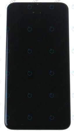 Samsung Galaxy A40 A405F - LCD Kijelző + Érintőüveg + Keret (Black) - GH82-19672A, GH82-19674A Genuine Service Pack