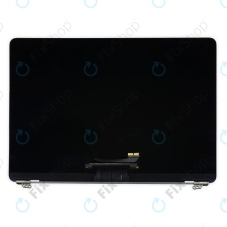 Apple MacBook 12" A1534 (Early 2016 - Mid 2017) - LCD Kijelző + Előlapi Üveg + Fedőlap (Silver) Refurbished