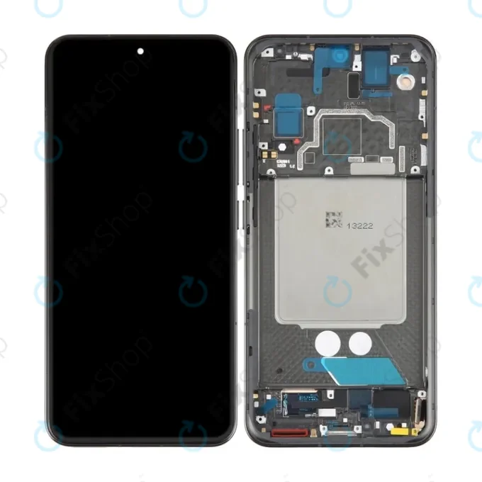 Xiaomi 13 - LCD Kijelző + Érintőüveg + Keret (Black) OLED