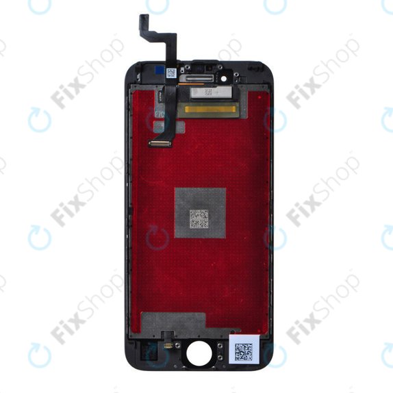 Kijelző iPhone 6S, Black, Érintőüveg kerettel