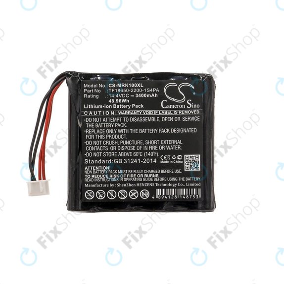 Akkumulátor Marshall Kilburn, 3400mAh, Li-Ion, 14.4V, TF18650-2200-1S4PA, HQ