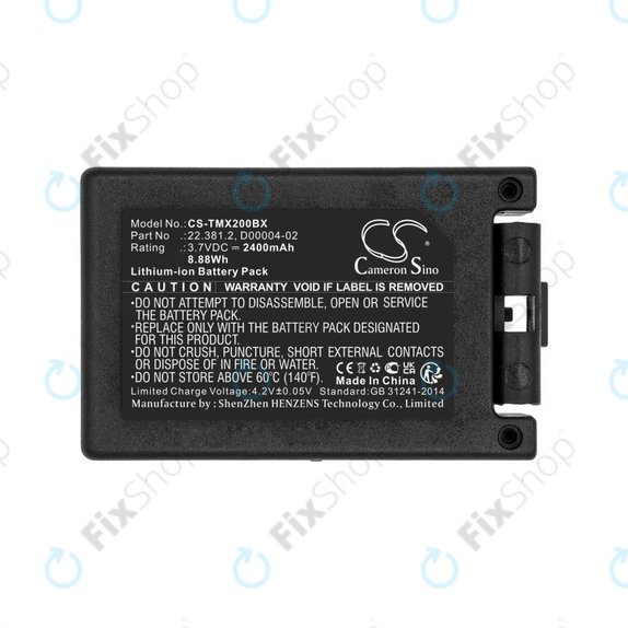 Akkumulátor Tele Radio TG-TXMNL, 2400mAh, Li-Ion, 3.7V, D00004-02, HQ