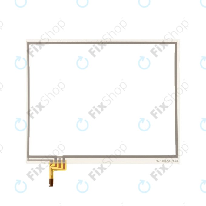Alsó érintőüveg ragasztóval Nintendo DSi XL és Nintendo DSi LL részére