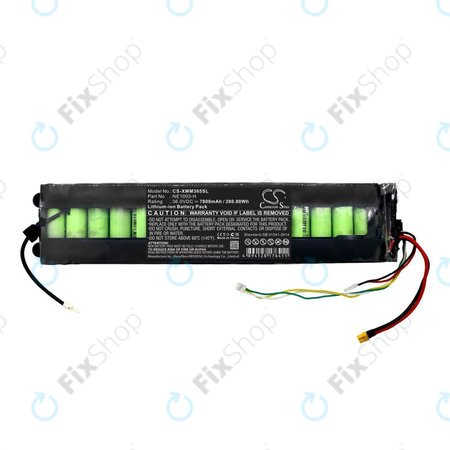 Akkumulátor Xiaomi 1s, Essential, M365, Mi Scooter 3, 7800mAh, Li-Ion, 36V, NE1003-H, HQ