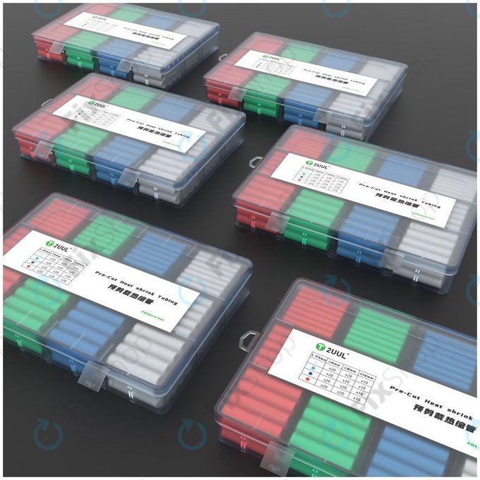 2UUL - Pre-Cut Heat Shrink Tubing Set (200db)