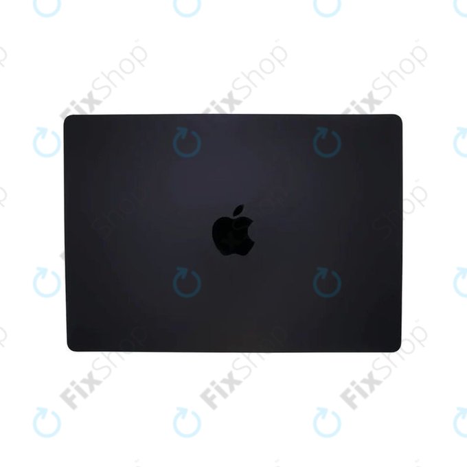 LCD kijelző MacBook Pro 14", A3112, A3185 (2024), első üveggel és fedéllel, Space Black, 661-41794, Genuine Apple