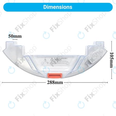 Xiaomi Roborock S5 Max, S6 MaxV, T7, T7 Pro - Víztartály
