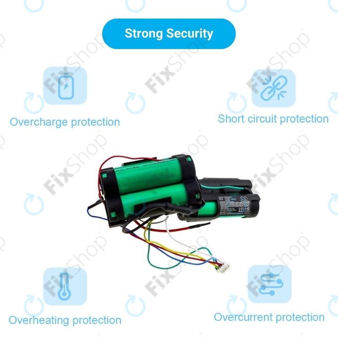 Philips PowerPro Duo, PowerPro Aqua - Akkumulátor 5ICR19/65 Li-Ion 18.5V 2500mAh HQ