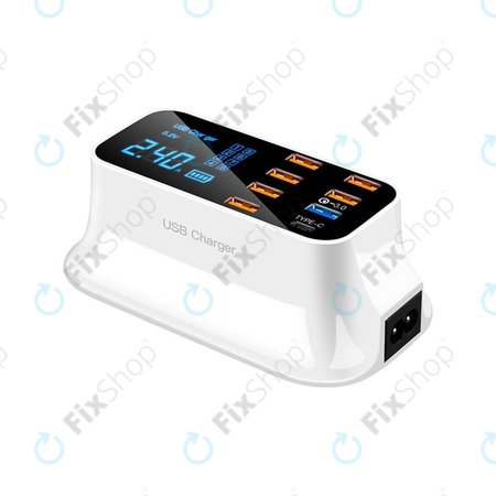 Asometech Model E - USB Charging Station with USB 3.0 & USB-C