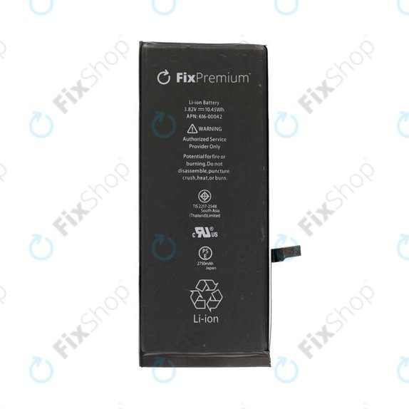 Akkumulátor iPhone 6S Plus, 2750mAh, FixPremium