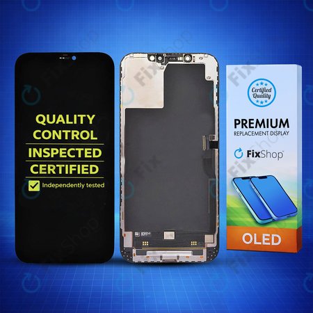 Apple iPhone 12 Pro Max - LCD Kijelző + Érintőüveg + Keret Hard OLED FixPremium