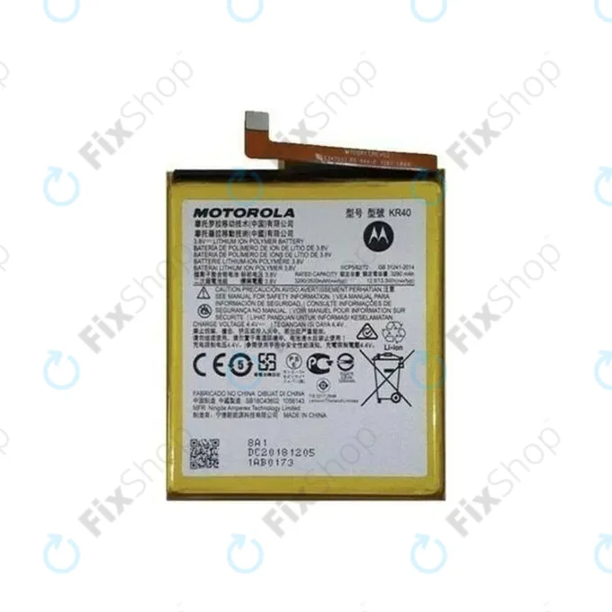 Motorola Moto One Action XT2013 - Akkumulátor KR40 3500mAh - SB18C43601, SB18C43602 Genuine Service Pack