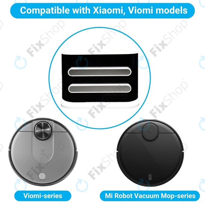 Xiaomi Viomi V2, V2 Pro, V3, SE, Mi Robot Vacuum Mop-series - Töltő Dokkoló (Fehér)