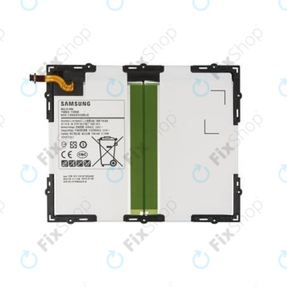 Samsung Galaxy Tab A 10.1 - T580, T585 - Akkumulátor EB-BT585ABE 7300mAh - GH43-04627A, GH43-04622A Genuine Service Pack