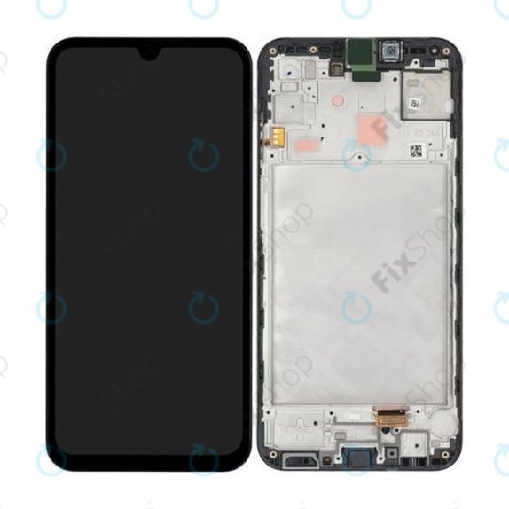 Samsung Galaxy A15 4G, A15 5G A156B - LCD Kijelző + Érintőüveg + Keret (Black) TFT