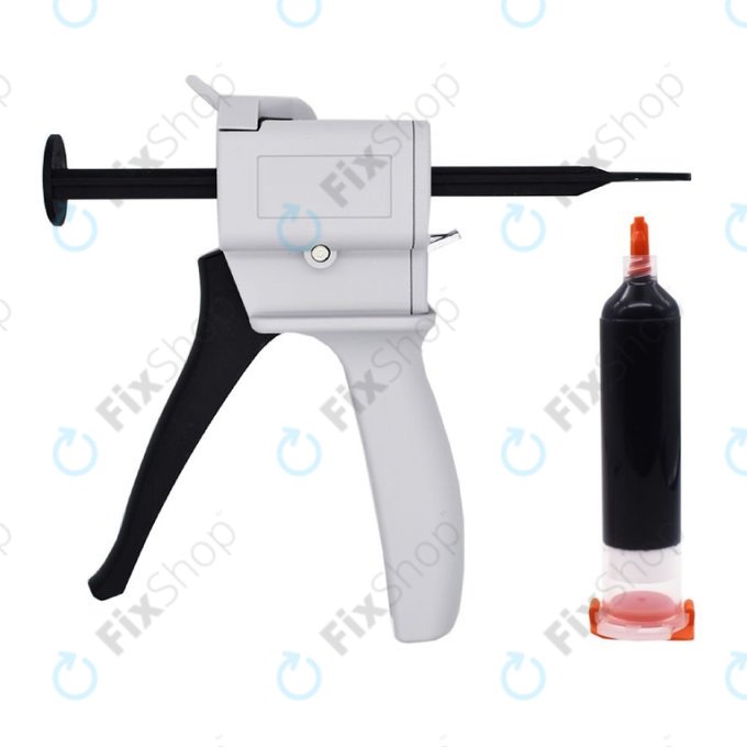 E-Fixit Black-8 - PUR Szerkezeti Ragasztó Készlet + Adagoló Pisztoly