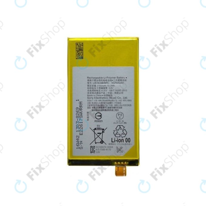 Sony Xperia X Compact F5321, Z5 Compact E5803 - Akkumulátor LIS1634ERPC 2700mAh