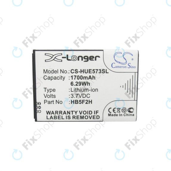 Akkumulátor Huawei E5330, 1700mAh, Li-Ion, 3.7V, HB5F2H, HQ