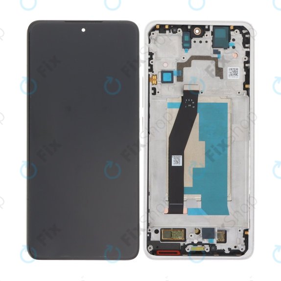 Xiaomi 14T 2406APNFAG - LCD Kijelző + Érintőüveg + Keret (Titan Gray) OLED