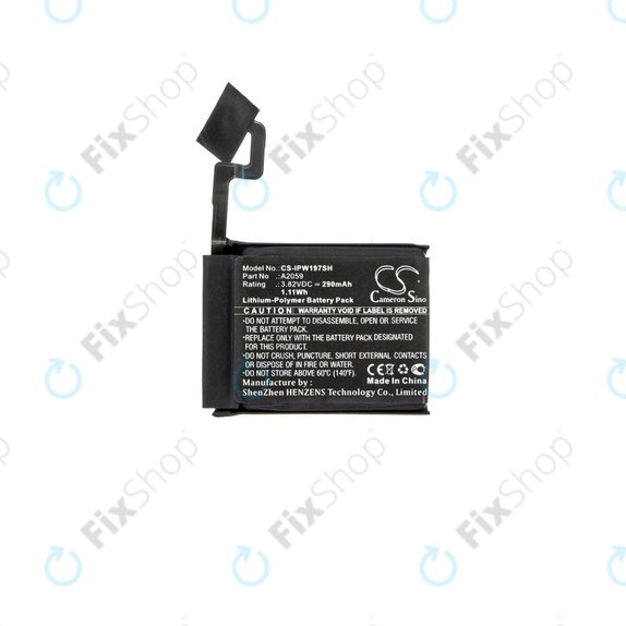 Apple Watch 4 44mm - Akkumulátor A2059 290mAh HQ