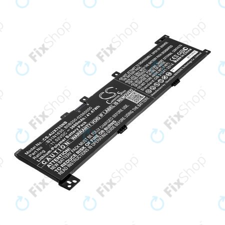 Akkumulátor Asus A705QA, Asus F705MA-Bx030t, 3600mAh, Li-Pol, 11.52V, B31N1635, HQ