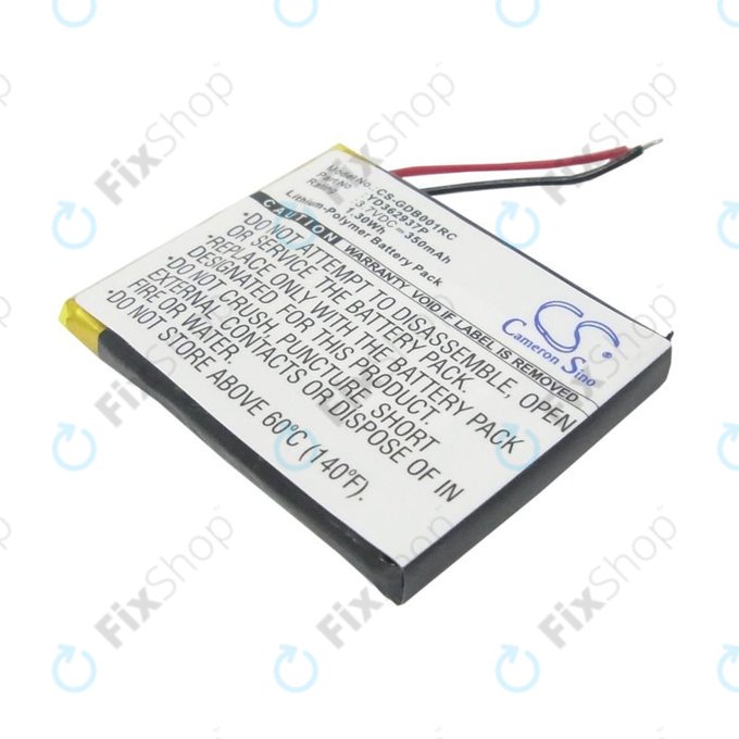 Akkumulátor GoPro Wifi Remote, 350mAh, Li-Pol, 3.7V, YD362937P, HQ
