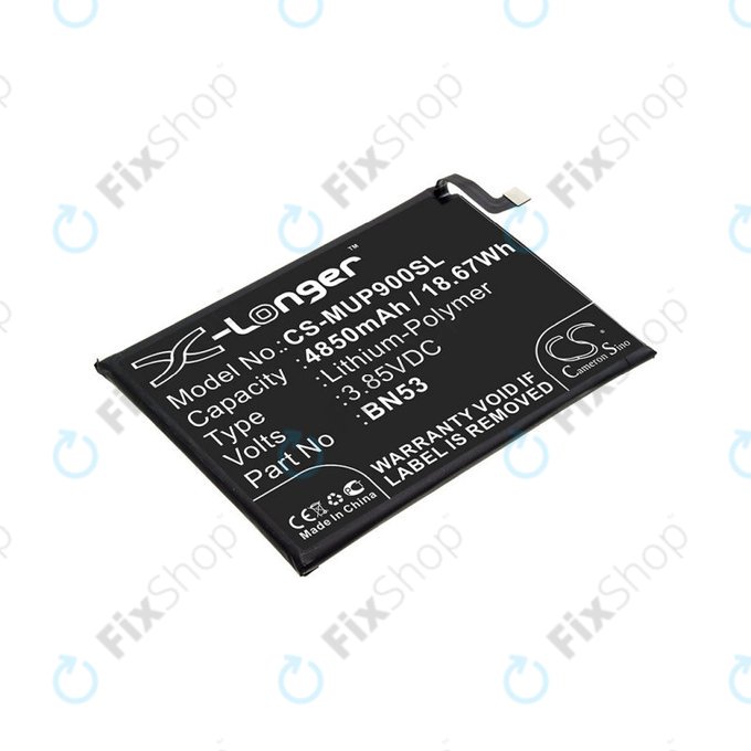 Xiaomi Redmi Note 9 Pro - Akkumulátor BN53 4850mAh HQ