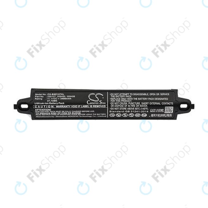 Bose SoundLink, SoundLink 2, SoundLink 3, SoundTouch 20 - Akkumulátor 330107 Li-Ion 3400mAh HQ