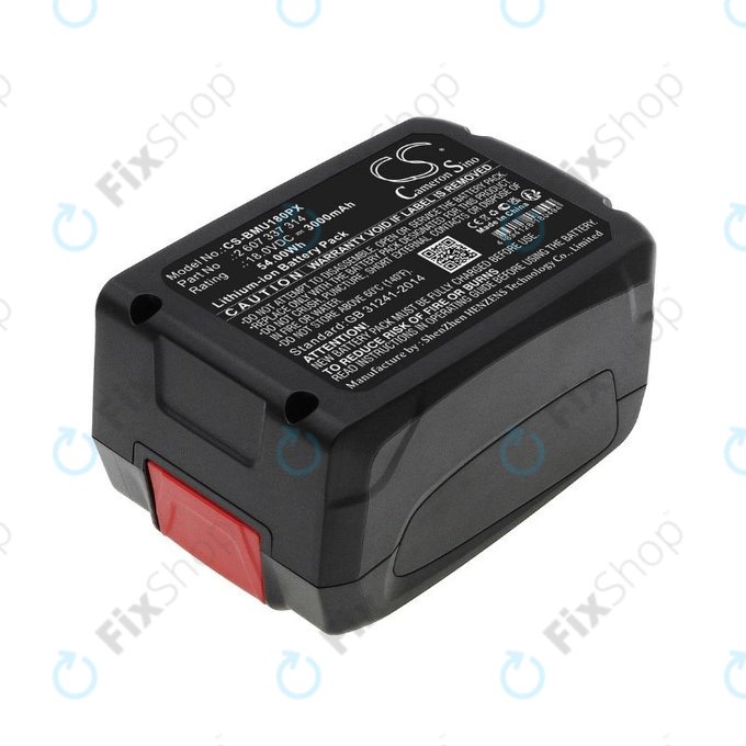 Bosch 18V - Akkumulátor 2 607 337 314 Li-Ion 18.0V 3000mAh HQ