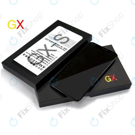 Apple iPhone XS Max - LCD Kijelző + Érintőüveg + Keret Hard OLED FixPremium