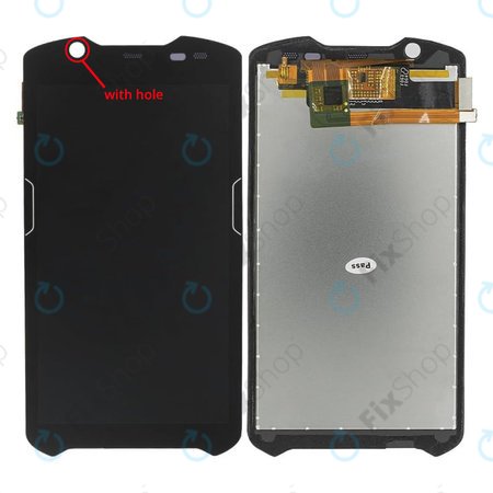 Zebra TC52, TC57 - LCD Kijelző + Érintőüveg TFT (kivágással)