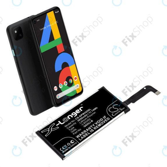 Google Pixel 4a 4G - Akkumulátor G025J-B 3050mAh HQ