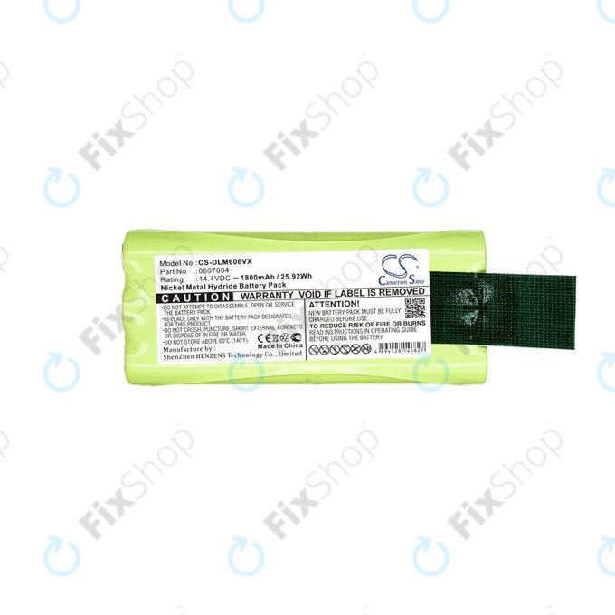 Dirt Devil Libero M606, M606-1, M606-2, M606-3, M606-4, M607, M612 - Akkumulátor 0607004, 0612014 Ni-MH 14.4V 1800mAh HQ